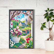 Load image into Gallery viewer, Diamond Painting - Full Round - Manor flowers and plants (30*50CM)
