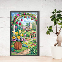 Load image into Gallery viewer, Diamond Painting - Full Round - Manor flowers and plants (30*50CM)

