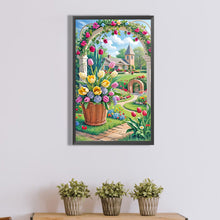 Load image into Gallery viewer, Diamond Painting - Full Round - Manor flowers and plants (30*50CM)
