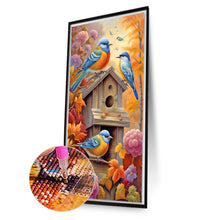 Load image into Gallery viewer, Diamond Painting - Full Round - bird on branch (40*70CM)
