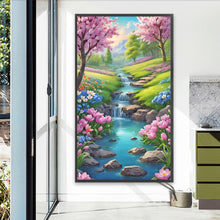 Load image into Gallery viewer, Diamond Painting - Full Round - Pastoral scenery (40*70CM)
