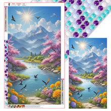 Load image into Gallery viewer, Diamond Painting - Full Round - Pastoral scenery (40*70CM)
