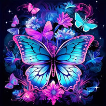 Load image into Gallery viewer, Diamond Painting - Full Round - Butterfly (30*30CM)
