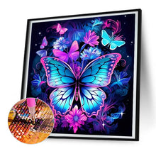 Load image into Gallery viewer, Diamond Painting - Full Round - Butterfly (30*30CM)

