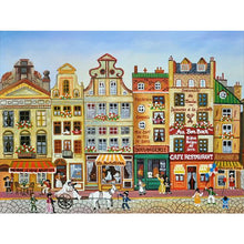Load image into Gallery viewer, Diamond Painting - Full Square - houses street (60*45CM)
