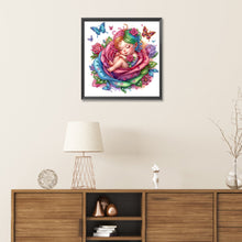 Load image into Gallery viewer, Diamond Painting - Partial Special Shaped - rose child (30*30CM)
