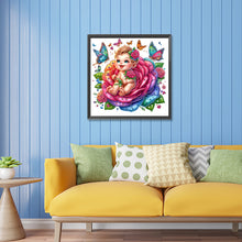 Load image into Gallery viewer, Diamond Painting - Partial Special Shaped - rose child (30*30CM)
