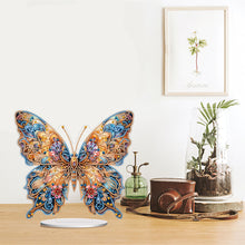 Load image into Gallery viewer, Butterfly Desktop Diamond Art Kits Diamond Art Tabletop Decor Home Office Decor
