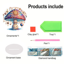 Load image into Gallery viewer, Mushroom 5D DIY Diamond Art Tabletop Decorations Handmade Delicate Desktop Decor
