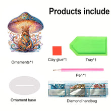 Load image into Gallery viewer, Mushroom 5D DIY Diamond Art Tabletop Decorations Handmade Delicate Desktop Decor
