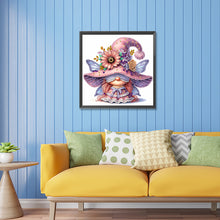 Load image into Gallery viewer, Diamond Painting - Partial Special Shaped - spring butterfly gnome (30*30CM)
