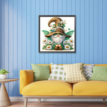 Load image into Gallery viewer, Diamond Painting - Partial Special Shaped - spring dragonfly gnome (30*30CM)
