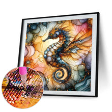 Load image into Gallery viewer, Diamond Painting - Full Round - Glass pattern seahorse (40*40CM)
