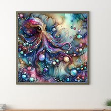 Load image into Gallery viewer, Diamond Painting - Full Round - Glass pattern octopus (40*40CM)
