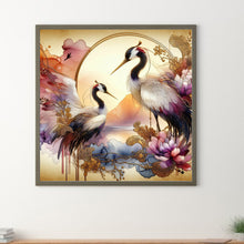 Load image into Gallery viewer, Diamond Painting - Full Round - Glass Crane (40*40CM)
