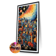 Load image into Gallery viewer, Diamond Painting - Full Round - dreamscape city (40*70CM)
