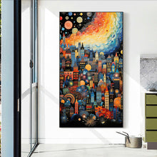 Load image into Gallery viewer, Diamond Painting - Full Round - dreamscape city (40*70CM)
