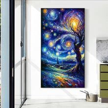 Load image into Gallery viewer, Diamond Painting - Full Round - Fantasy starry sky (40*70CM)
