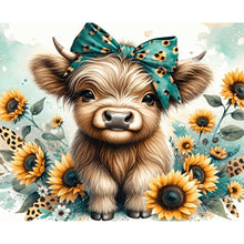Load image into Gallery viewer, Diamond Painting - Full Round - consume cattle (50*40CM)
