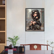 Load image into Gallery viewer, Diamond Painting - Full Square - little girl (40*50CM)
