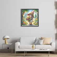 Load image into Gallery viewer, Diamond Painting - Full Square - little girl giving flowers in spring (40*40CM)
