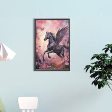 Load image into Gallery viewer, Diamond Painting - Full Round - black pegasus (40*60CM)
