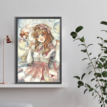 Load image into Gallery viewer, Diamond Painting - Full Round - sweet girl (40*60CM)
