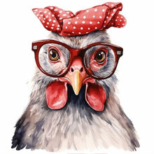 Load image into Gallery viewer, Diamond Painting - Full Round - chicken (30*30CM)
