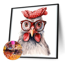 Load image into Gallery viewer, Diamond Painting - Full Round - chicken (30*30CM)
