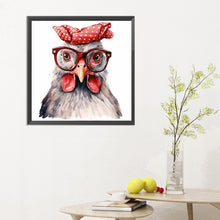 Load image into Gallery viewer, Diamond Painting - Full Round - chicken (30*30CM)
