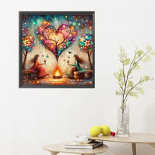 Load image into Gallery viewer, Diamond Painting - Full Round - abstract trees (30*30CM)
