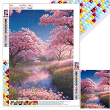 Load image into Gallery viewer, Diamond Painting - Full Square - Romantic Sakura (30*40CM)
