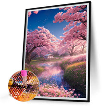 Load image into Gallery viewer, Diamond Painting - Full Square - Romantic Sakura (30*40CM)
