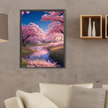 Load image into Gallery viewer, Diamond Painting - Full Square - Romantic Sakura (30*40CM)
