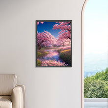 Load image into Gallery viewer, Diamond Painting - Full Square - Romantic Sakura (30*40CM)
