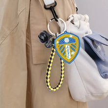 Load image into Gallery viewer, Double Side Leeds United F.C. Diamond Painting Art Keychain Pendant Home Decor
