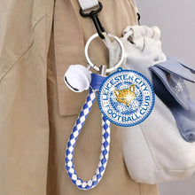Load image into Gallery viewer, Double Sided Football Club FA Diamond Painting Art Keychain Pendant Home Decor
