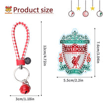 Load image into Gallery viewer, Double Sided Football Club FA Diamond Painting Art Keychain Pendant Home Decor
