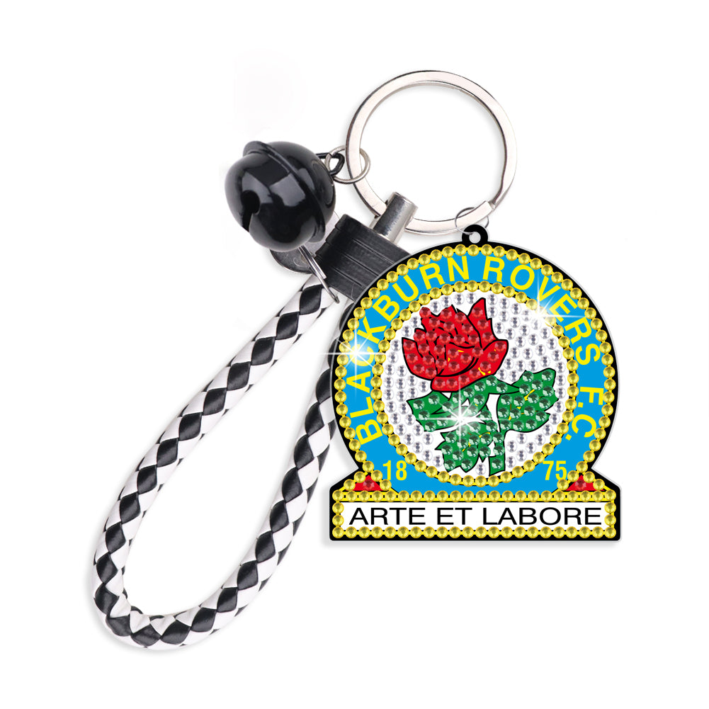 Double Side Blackburn Rovers F.C. Diamond Painting Art Keychain Pendant Craft