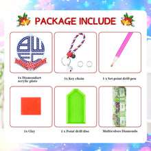 Load image into Gallery viewer, Double Side Bolton F.C. Diamond Painting Art Keychain Pendant Home Decor Craft
