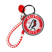 Load image into Gallery viewer, Double Side Bristol City F.C. Diamond Painting Art Keychain Pendant Home Decor
