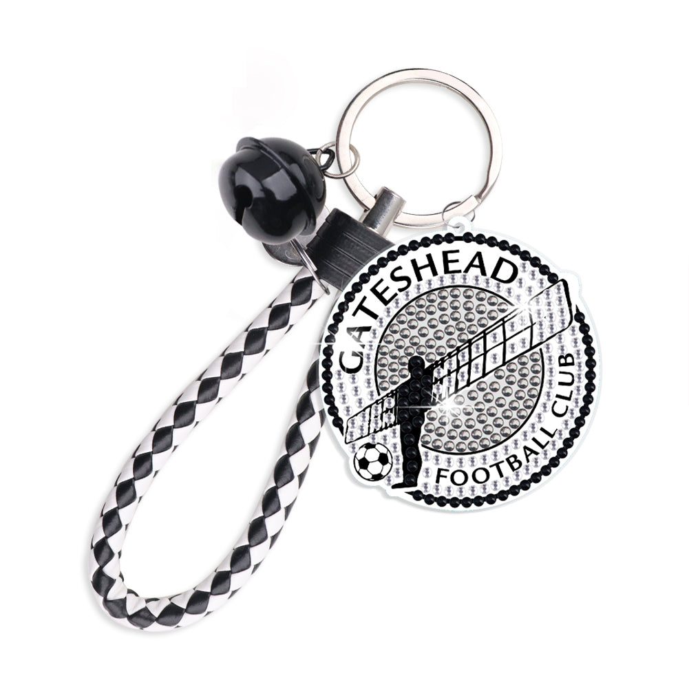 Double Side Gateshead F.C. Diamond Painting Art Keychain Pendant Home Decor