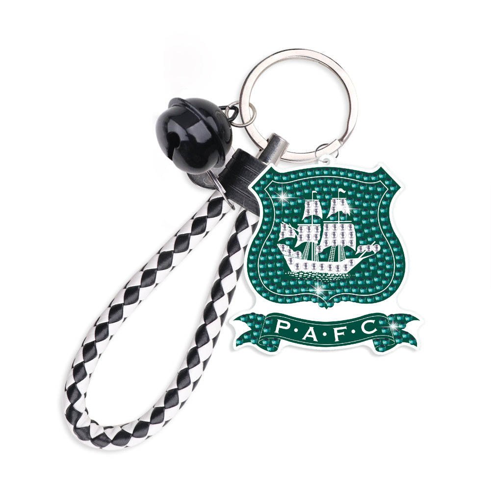 Double Side Plymouth F.C. Diamond Painting Art Keychain Pendant Home Decor Craft