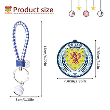 Load image into Gallery viewer, Double Sided Football Club FA Diamond Painting Art Keychain Pendant Home Decor
