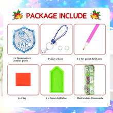 Load image into Gallery viewer, Double Side Sheffield Wednesday F.C. Diamond Painting Art Keychain Pendant Craft
