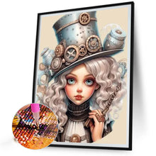 Load image into Gallery viewer, AB Diamond Painting - Full Round - steampunk girl (40*55CM)
