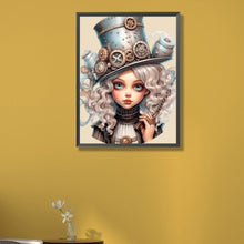 Load image into Gallery viewer, AB Diamond Painting - Full Round - steampunk girl (40*55CM)
