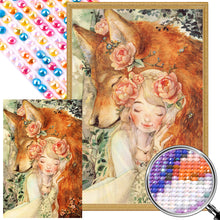 Load image into Gallery viewer, AB Diamond Painting - Full Round - Beauty and the Beast (40*60CM)
