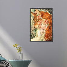Load image into Gallery viewer, AB Diamond Painting - Full Round - Beauty and the Beast (40*60CM)
