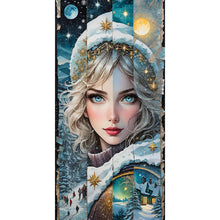 Load image into Gallery viewer, AB Diamond Painting - Full Round - four seasons girl (40*80CM)
